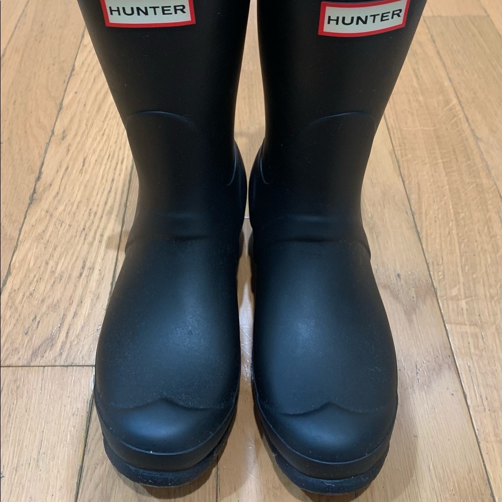 ❌SOLD❌Hunter original short black boots - Picture 2 of 5